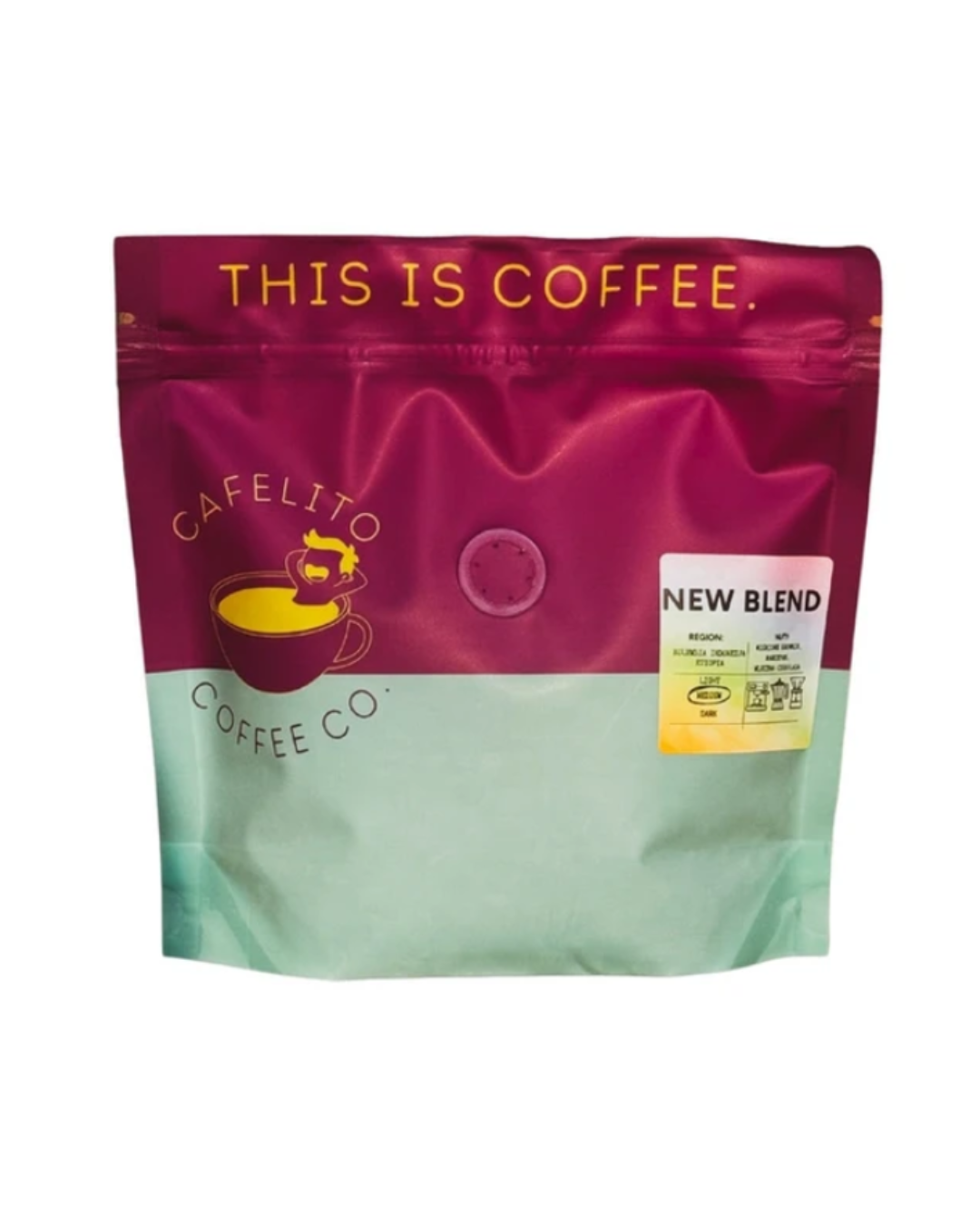 Kawa New Blend - omni roast - wiśniowe brownie marcepan mleczna czekolada - 250g - 1kg